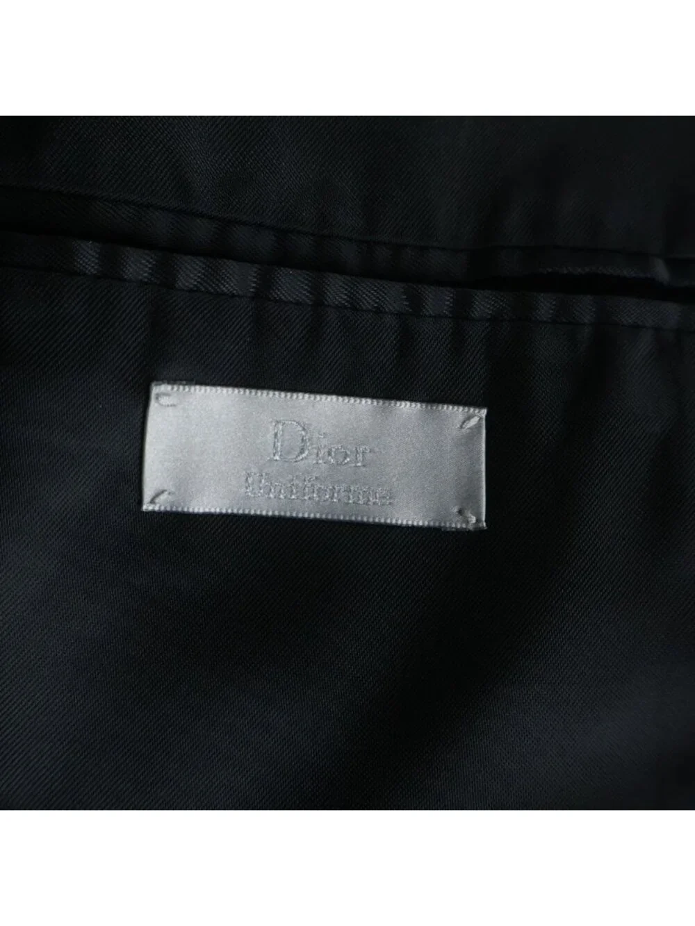 Dior Homme Notch Lapel Single Tailored Jacket Trousers Pants Black Set